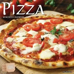Outlet 🛒 2023 Pizza Wall Calendar by Willow Creek Press ❤️
