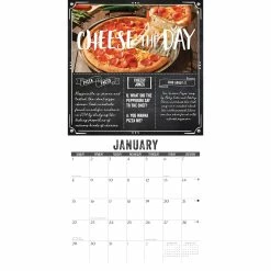Outlet 🛒 2023 Pizza Wall Calendar by Willow Creek Press ❤️ -Cheap Willow Creek Press Store D670192S 3