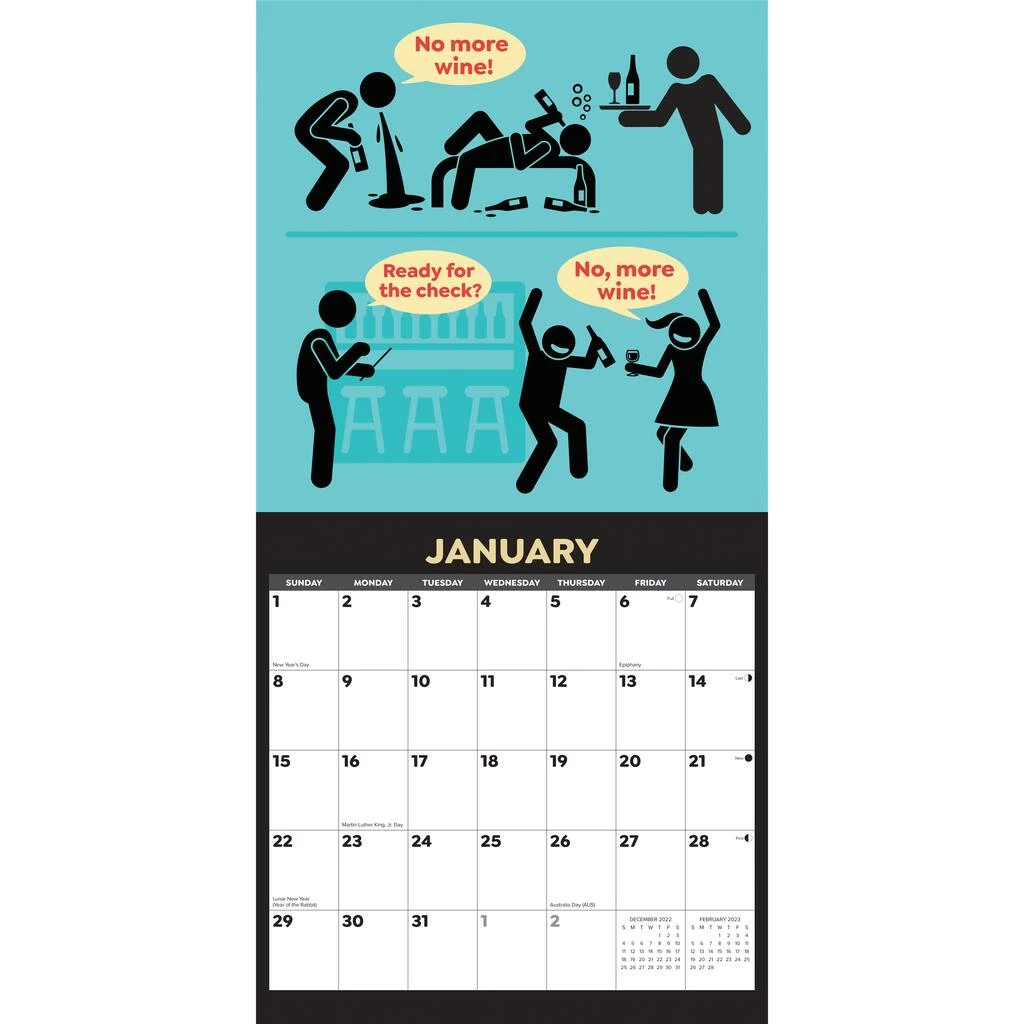Best deal ๐งจ 2023 Punctuation Saves Lives Wall Calendar by Willow Creek Press โ๏ธ 3 Best deal ๐งจ 2023 Punctuation Saves Lives Wall Calendar by Willow Creek Press โ๏ธ - Image 3