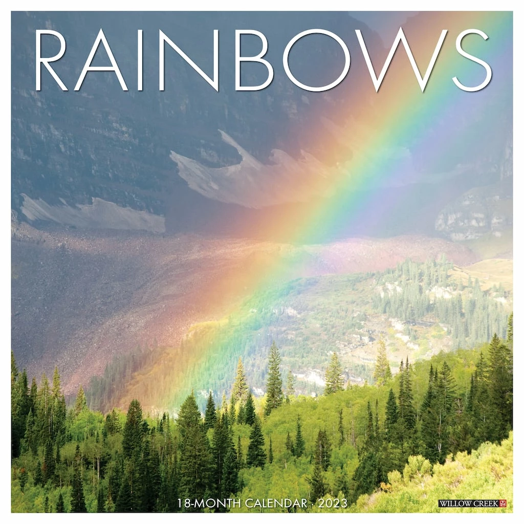 Wholesale 🔥 2023 Rainbows Wall Calendar by Willow Creek Press ⭐ 1 Wholesale 🔥 2023 Rainbows Wall Calendar by Willow Creek Press ⭐