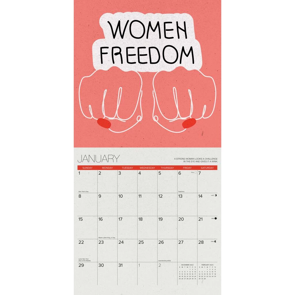 Best deal ✨ 2023 She Believed She Could So She Did Wall Calendar by Willow Creek Press 😀 3 Best deal ✨ 2023 She Believed She Could So She Did Wall Calendar by Willow Creek Press 😀 - Image 3