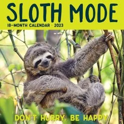 Best deal 😀 2023 Sloth Mode Wall Calendar by Willow Creek Press ⌛