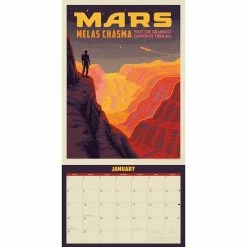 Deals ❤️ 2023 Space Travel Classic Illustrated Posters Wall Calendar by Willow Creek Press ✨ 6 Deals ❤️ 2023 Space Travel Classic Illustrated Posters Wall Calendar by Willow Creek Press ✨ -Cheap Willow Creek Press Store D670233S 3
