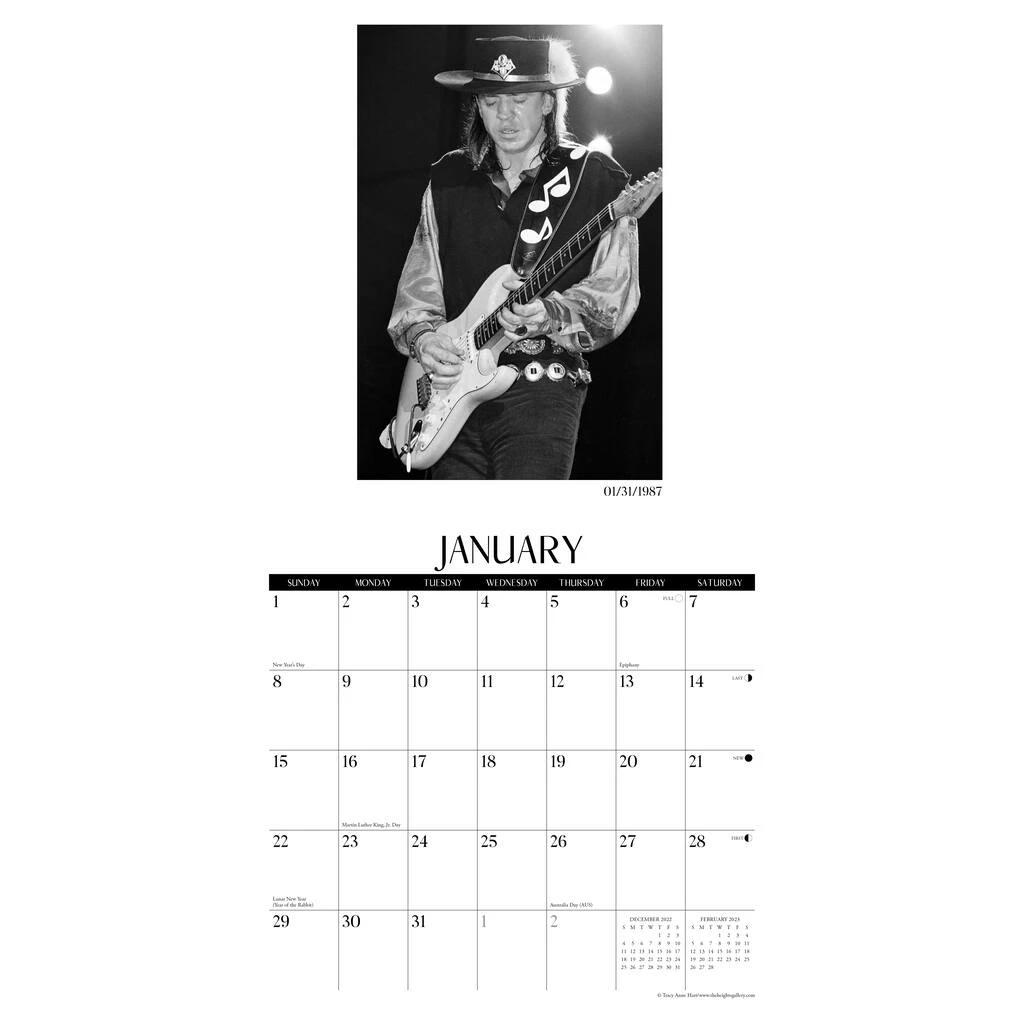 Brand new β 2023 Stevie Ray Vaughan Wall Calendar by Willow Creek Press π₯ 3 Brand new β 2023 Stevie Ray Vaughan Wall Calendar by Willow Creek Press π₯ - Image 3