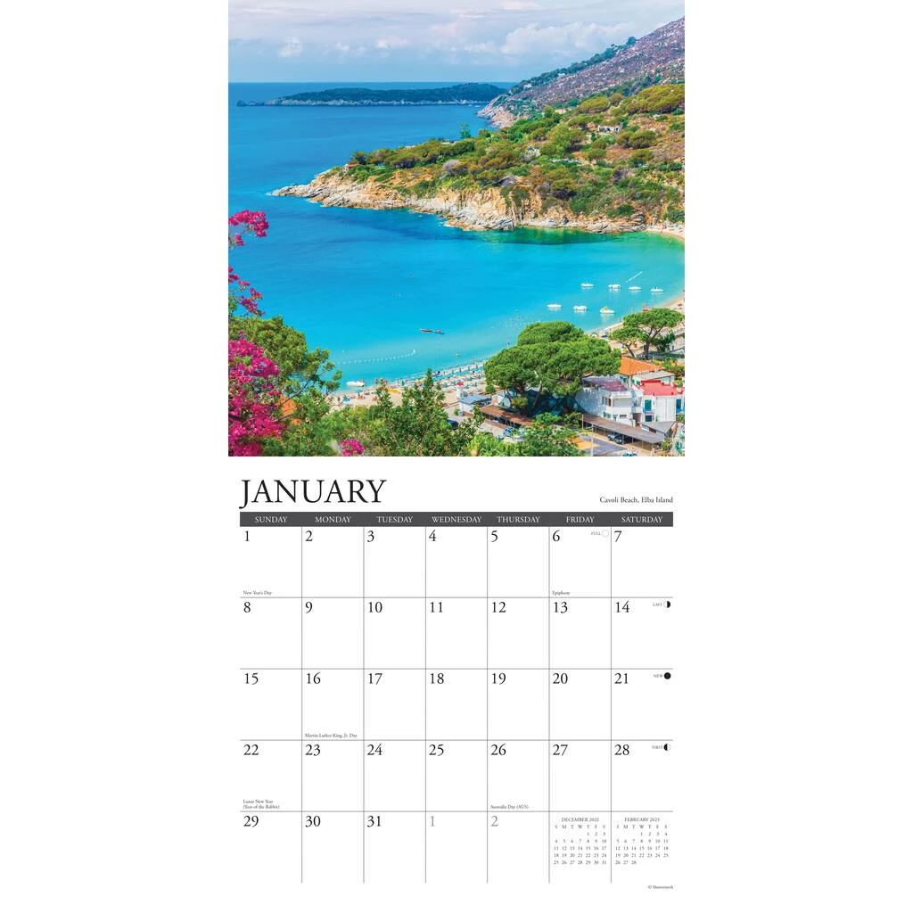 Outlet ๐ 2023 Tuscany Wall Calendar by Willow Creek Press โ 3 Outlet ๐ 2023 Tuscany Wall Calendar by Willow Creek Press โ - Image 3