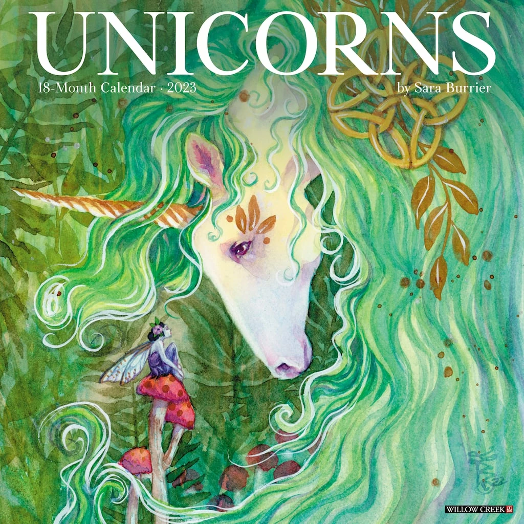 Best Sale 🥰 2023 Unicorns by Sara Burrier Wall Calendar by Willow Creek Press ⌛ 1 Best Sale 🥰 2023 Unicorns by Sara Burrier Wall Calendar by Willow Creek Press ⌛