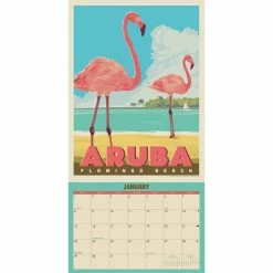 Cheap 🌟 2023 World Travel Classic Travel Posters Wall Calendar by Willow Creek Press ✔️ -Cheap Willow Creek Press Store D670283S 3