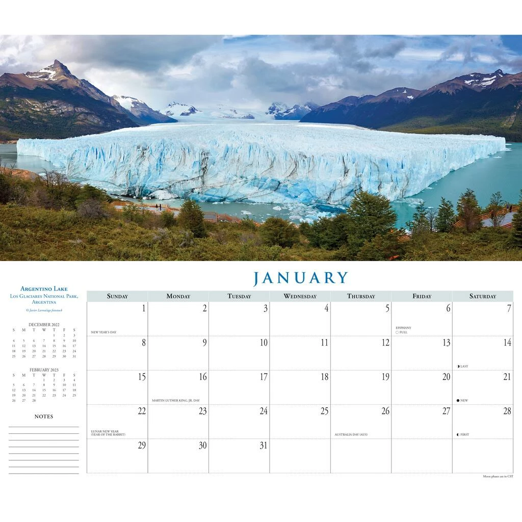 Best Sale 😍 2023 Water Panoramic Wall Calendar by Willow Creek Press 🤩 3 Best Sale 😍 2023 Water Panoramic Wall Calendar by Willow Creek Press 🤩 - Image 3