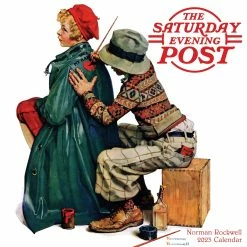 Outlet 🛒 2023 The Saturday Evening Post Wall Calendar by Willow Creek Press ✔️