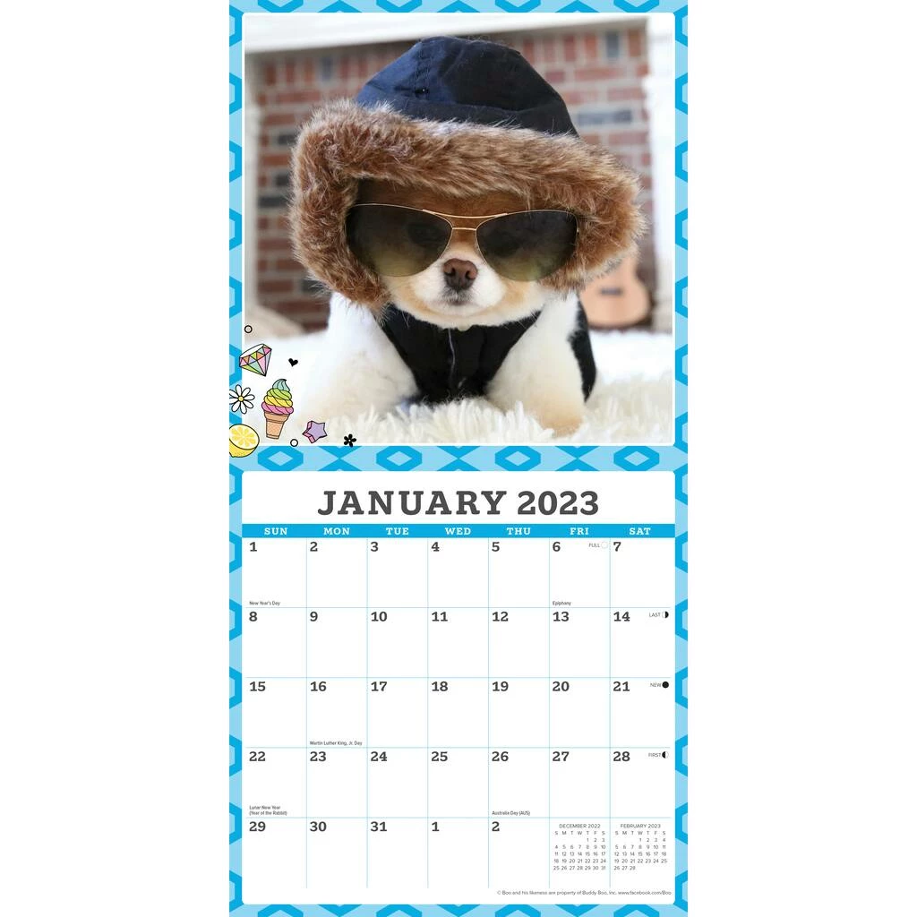 Promo βοΈ 2023 Boo Mini Wall Calendar by Willow Creek Press π― 3 Promo βοΈ 2023 Boo Mini Wall Calendar by Willow Creek Press π― - Image 3